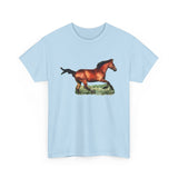 Miniature Horse 'Sam' Unisex Heavy Cotton Tee