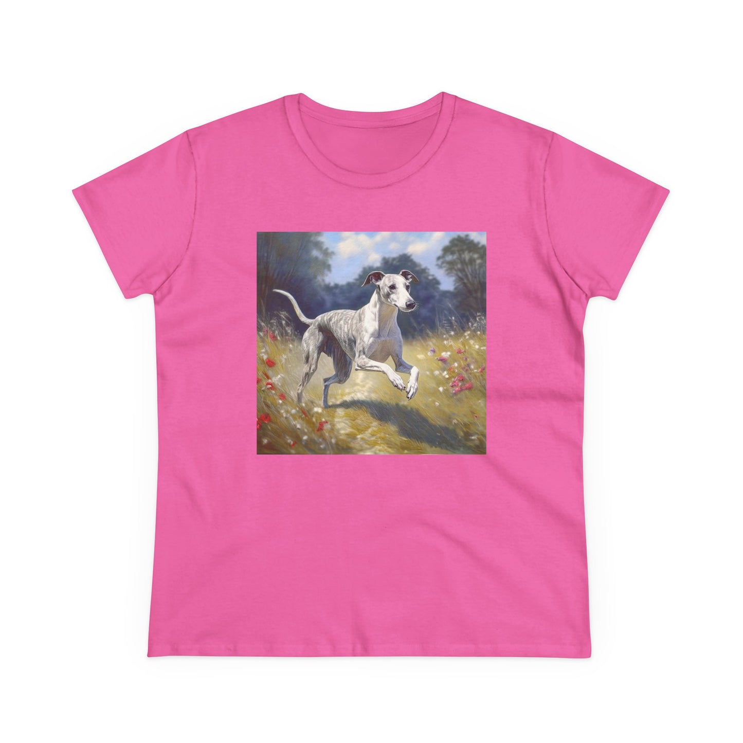 Whippet  --  Women's Midweight Cotton Tee