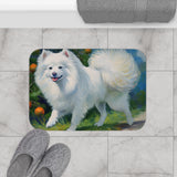 Japanese Spitz Bathroom Rug Mat