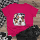 Australian Shepherd - Blue Merle Women's Midweight Cotton Tee