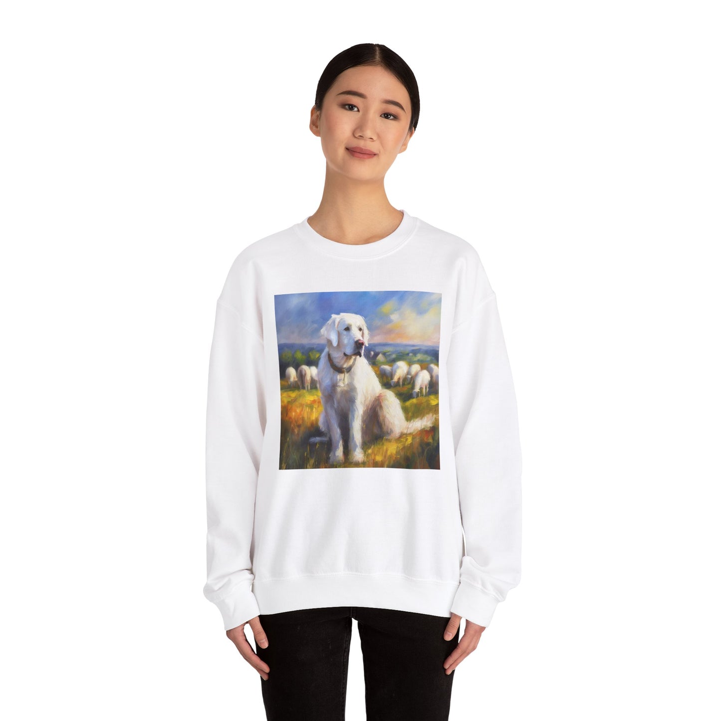 Hungarian Kavasz 50/50 Crewneck Sweatshirt: Embrace Comfort and Style