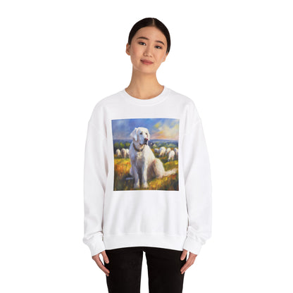 Hungarian Kavasz 50/50 Crewneck Sweatshirt: Embrace Comfort and Style