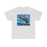 Humpback Whale Unisex Heavy Cotton Tee