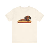 Dachshund Delight Unisex Jersey Short Sleeve Tee