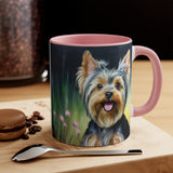 Yorkie #3 11oz Ceramic Accent Mug