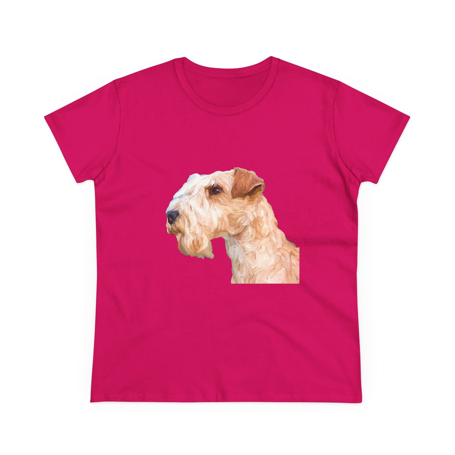 Lakeland Terrier Women's Midweight Cotton Tee
