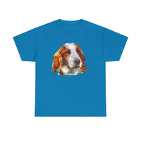 Irish Red & White Setter Unisex Heavy Cotton Tee