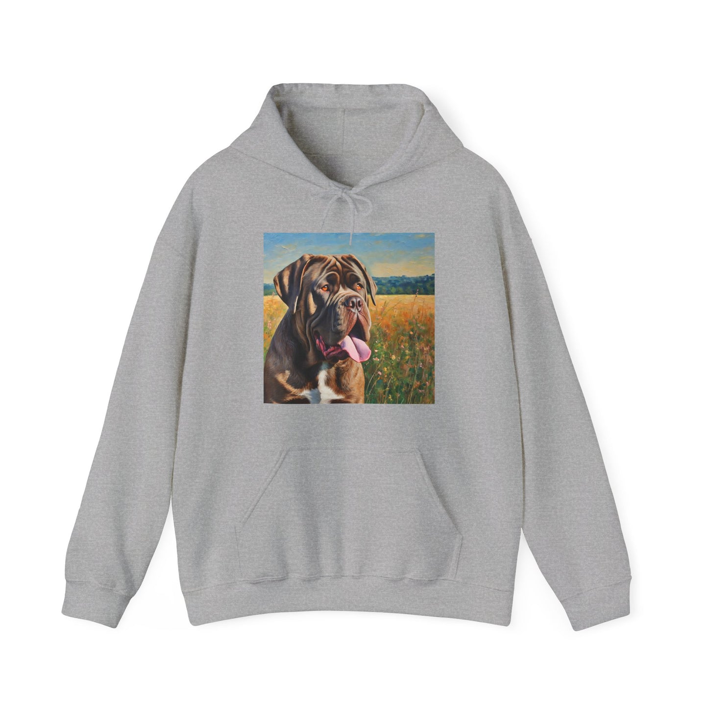 Neapolitan Mastiff 50/50 Hooded Sweatshirt