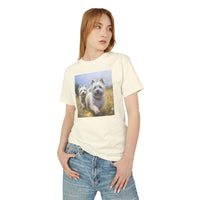 Cairn Terrier - Unisex Relaxed Fit Garment-Dyed Heavyweight Cotton Tee