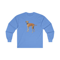 Sloughi - Arabian Greyhound - Unisex Classic Cotton Long Sleeve Tee