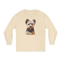 Yorkie - Yorkshire Terrier 'Lupis Unisex Classic Cotton Long Sleeve T-Shirt