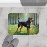 Deutscher Jagdterrier Bathroom Rug Mat