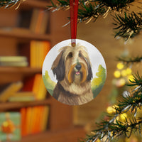 Bergamasco Christmas Tree Metal Ornament