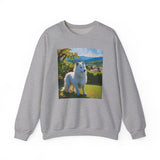 Volpino Italiano - Unisex Heavy 50/50 Crewneck Sweatshirt