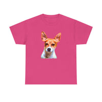 Rat Terrier Unisex Heavy Cotton Tee