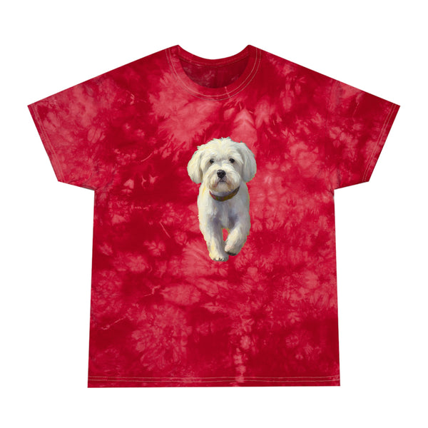 Bolognese Tie-Dye Tee, Crystal