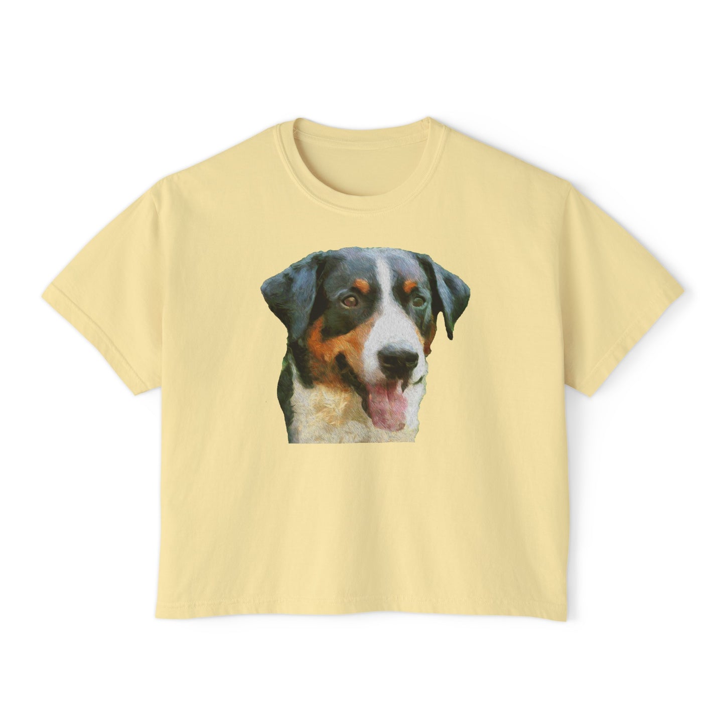 Appenzeller Sennenhund Women's Oversized Boxy Tee