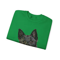 Schipperke Unisex 50/50  Crewneck Sweatshirt