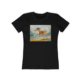 Saluki Women's Slim Fitted Ringspun Cotton Tee