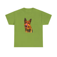 German Shepherd 'Bayli' Unisex Heavy Cotton Tee