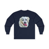 Great Pyrenees  Unisex Cotton Long Sleeve Tee
