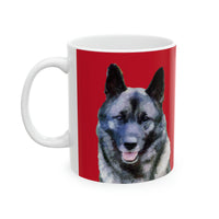 Norwegian Elkhound -   -  Ceramic Mug 11oz