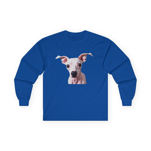 American Hairless Terrier Unisex Cotton Long Sleeve Tee – A Stylish Tribute