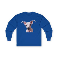 American Hairless Terrier Unisex Cotton Long Sleeve Tee – A Stylish Tribute