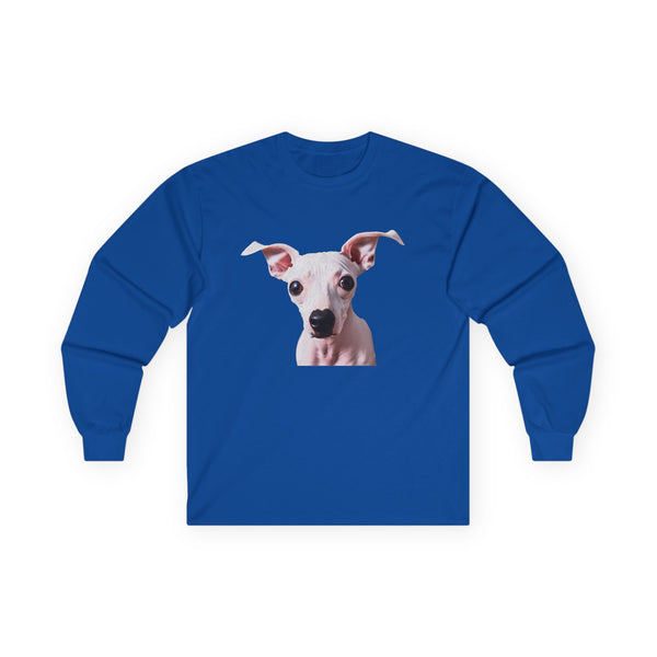 American Hairless Terrier Unisex Cotton Long Sleeve Tee – A Stylish Tribute