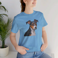 Teddy Roosevelt Terrier Unisex Jersey Short Sleeve Tee