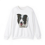 Border Collie 'Archie' Unisex 50/50 Crewneck Sweatshirt