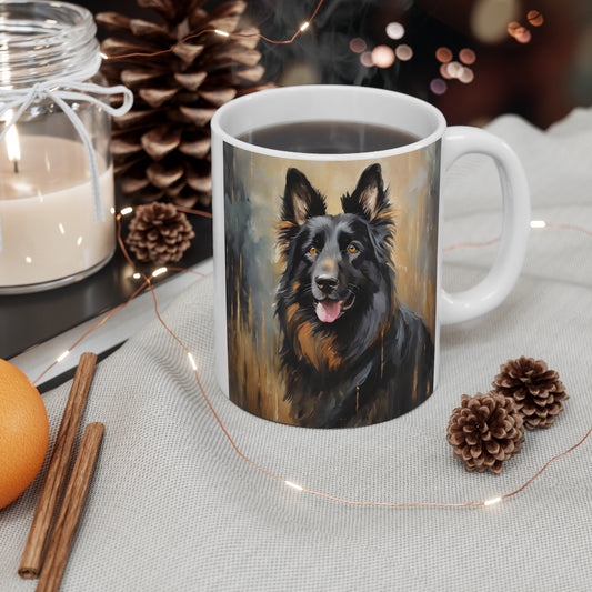 Bohemian Shepherd Ceramic Mug 11oz