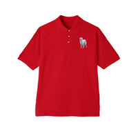 Hungarian Kuvasz Men's Piqué Polo Shirt