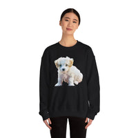 Bichon Frise Unisex 50/50 Crewneck Sweatshirt