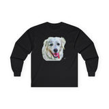 Great Pyrenees  Unisex Cotton Long Sleeve Tee