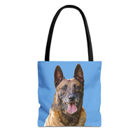 Belgian Malinois Tote Bag: A Canine Masterpiece
