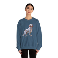 English Setter #2 - Unisex 50/50 Crewneck Sweatshirt