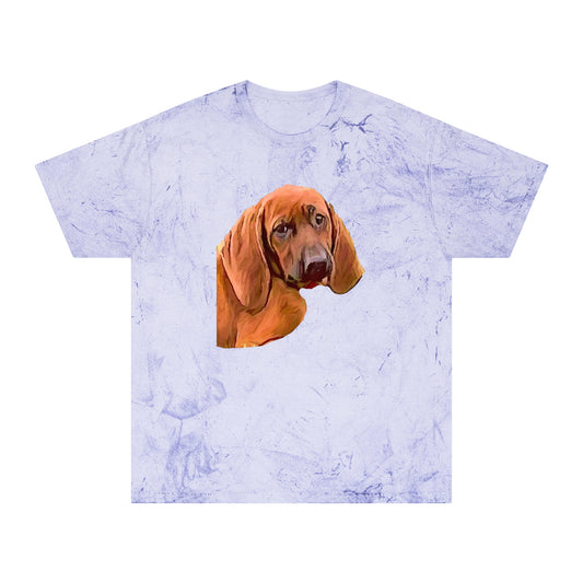 Redbone Coonhound Unisex Cotton Color Blast T-Shirt