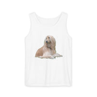 Afghan Hound Unisex  Relaxed Fit Ringspun Cotton Tank Top