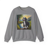 Portuguese Water Dog 50/50 Crewneck Sweatshirt