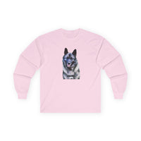 Norwegian Elk Hound Unisex Cotton Long Sleeve Tee