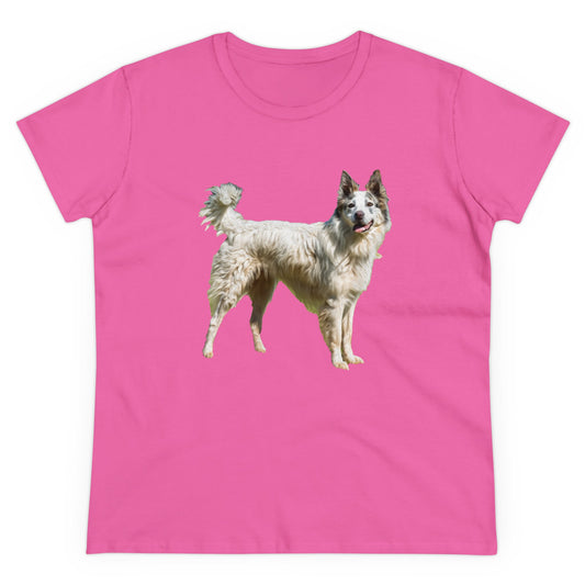Pyrenean Shepherd  Women's Midweight Cotton Tee