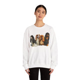 Cozy King Charles Spaniels 'Cavalier Club' Unisex Crewneck Sweatshirt
