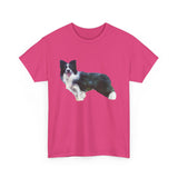 Border Collie '#1'  -  Unisex Heavy Cotton Tee