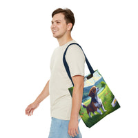 Drever Puppy - Exquisite Polyester Tote Bag