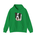 Border Collie 'Archie' Unisex 50/50 Hoodie from DoggyLips™