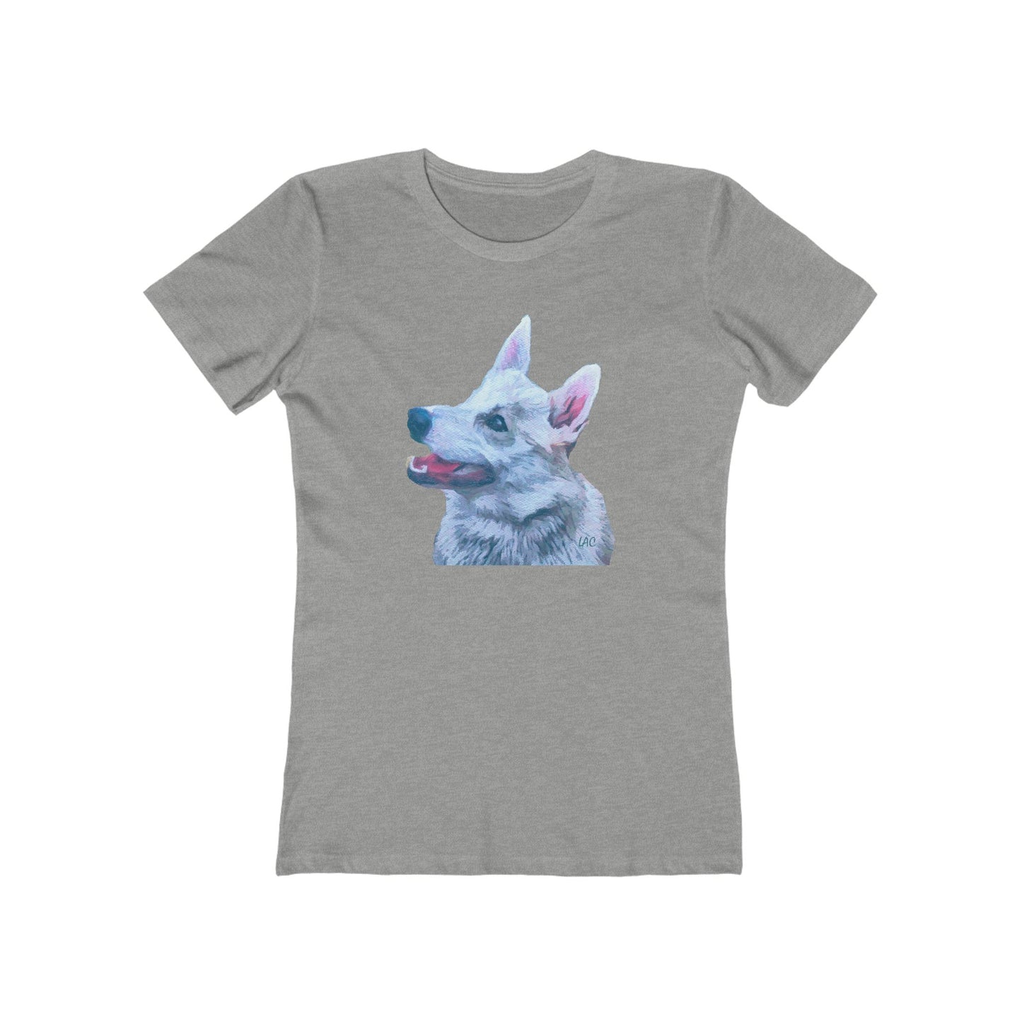 Norwegian Buhund - Women's Ringspun Slim Fit Cotton T-Shirt