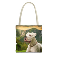 Dogo Argentino Tote Bag (AOP)