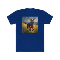 Lancashire Heeler Men's Cotton Crew Tee