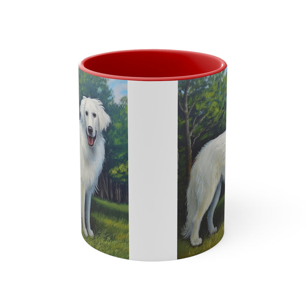 Slovensky Cuvac  11oz Ceramic  Accent Mug
